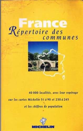 France - Répertoire des Communes