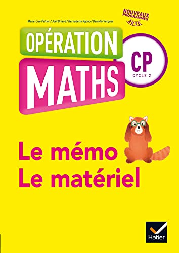 Opération Maths CP éd. 2016 - Mémo + Matériel