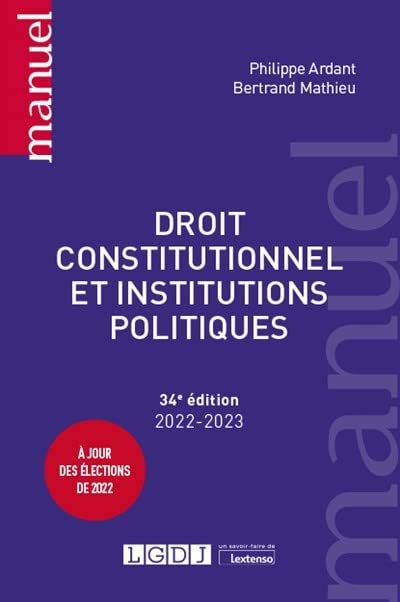 Droit constitutionnel et institutions politiques (2022-2023)