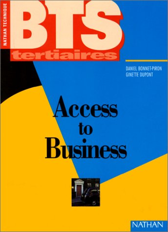 Access to business: BTS tertiaires