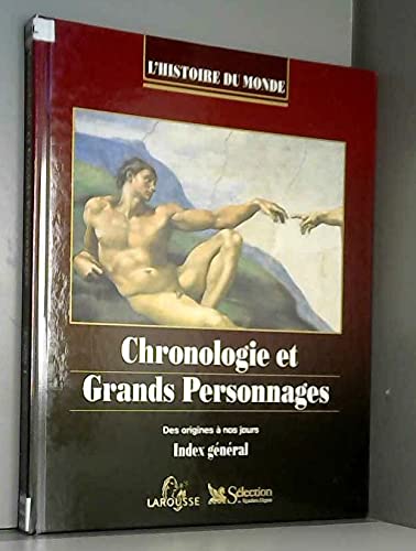 Chronologie et grans personnages des origines à nos jours (index général)