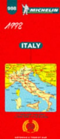 Italie. Carte numéro 988, échelle 1/1000000