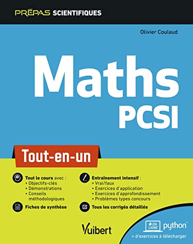 Mathématiques PCSI: Tout-en-un
