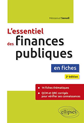 L'essentiel des finances publiques en fiches - 2e édition