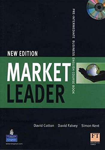 Market leader Pre-Intermediate Coursebook/Multi-Rom Pack.