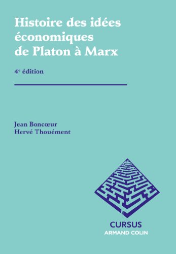 Histoire des idées économiques: De Platon à Marx