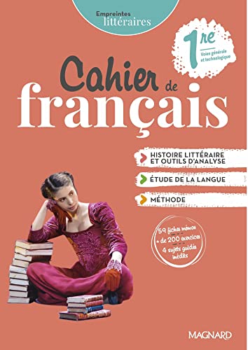 Empreintes littéraires Français 1re (2021) - Cahier consommable – Élève