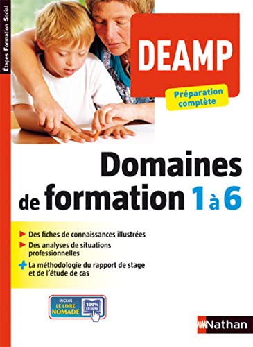 Domaines de formation 1 à 6 DEAMP