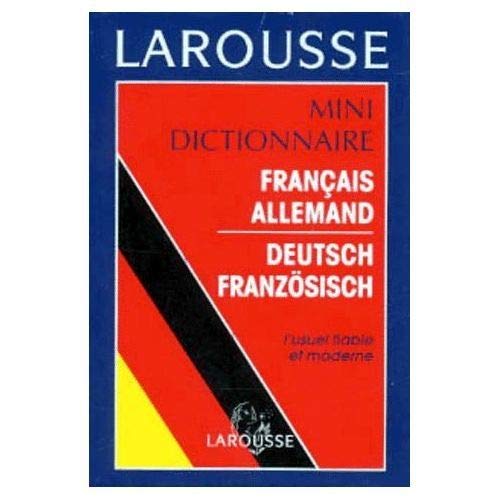 Mini dictionnaire français-allemand, allemand-français