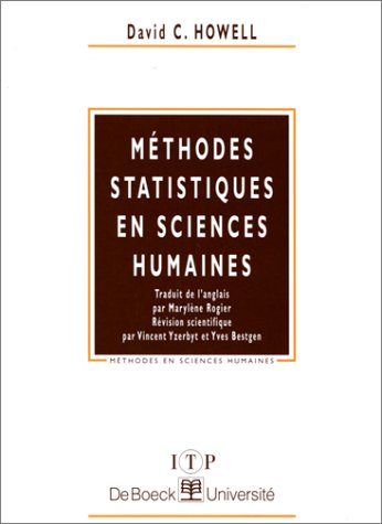Méthode statistique en sciences humaines