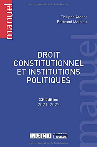 Droit constitutionnel et institutions politiques (2021)