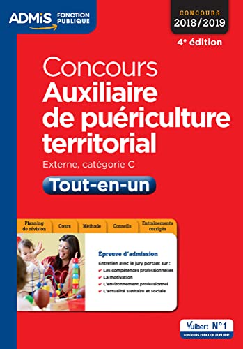 Concours Auxiliaire de puériculture territorial - Catégorie C - Tout-en-un: Concours 2018-2019