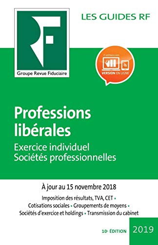 Professions libérales 2019: Exercice individuel Sociétés professionnelles