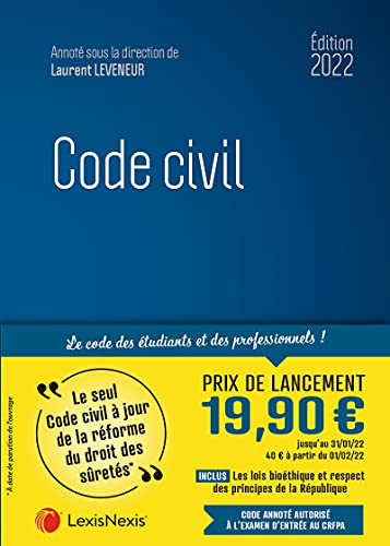 Code civil 2022