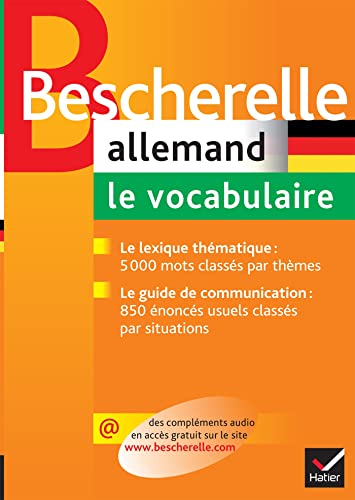 Bescherelle Allemand : le vocabulaire: Ouvrage de référence sur le lexique allemand