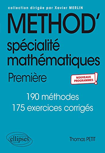 Spécialité Mathématiques - Première - nouveaux programmes