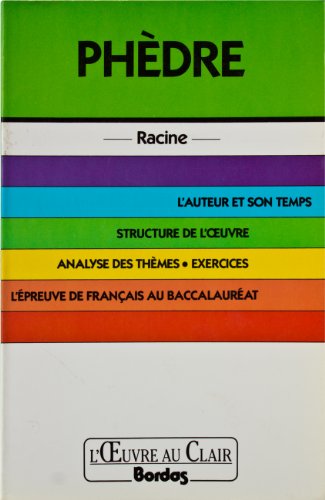O.CL/RACINE PHEDRE (Ancienne Edition)