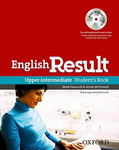 English result upper intermediate student's book with DVD pack