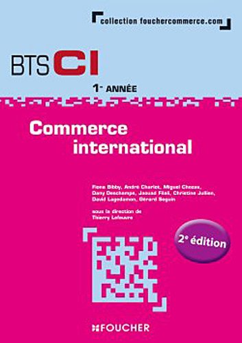 Commerce international 1re année BTS
