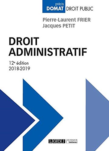 DROIT ADMINISTRATIF - 12EME EDITION