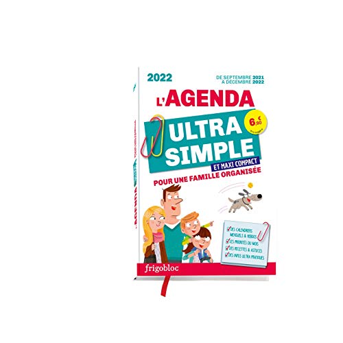 L'agenda Ultra Simple et maxi compact pour une famille organisée