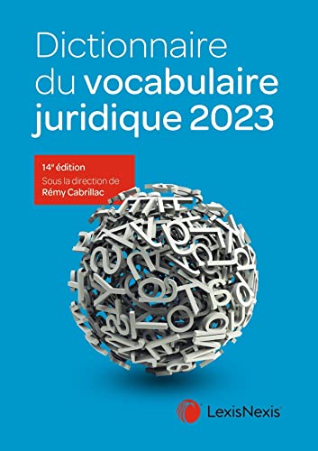 dictionnaire du vocabulaire juridique 2023