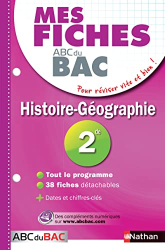 Mes fiches ABC du BAC Histoire Géographie 2de