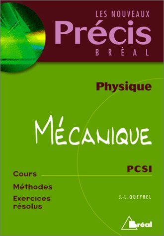 Physique, mécanique : PCSI