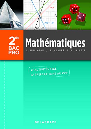 Mathématiques 2de Bac Pro (2013) - Pochette élève