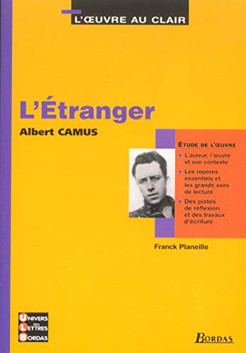6 - U.L.B. ETUDE L' ETRANGER (Ancienne Edition)