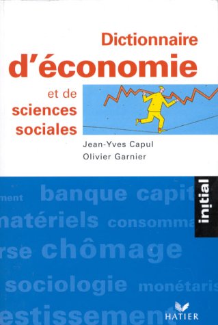 DICTIONNAIRE ECONOMIE SCIENCES SOCIALES 96