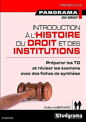 Introduction à l'histoire du droit des institutions