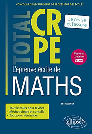 L'épreuve écrite de maths