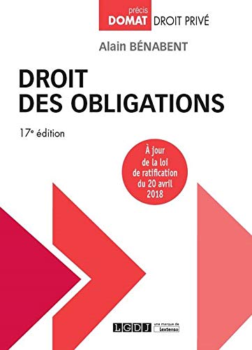 DROIT DES OBLIGATIONS - 17EME EDITION