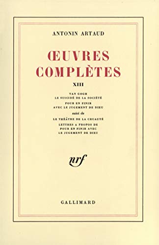 Oeuvres complètes, tome 13