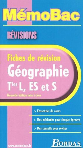 Géographie Tle L-ES-S