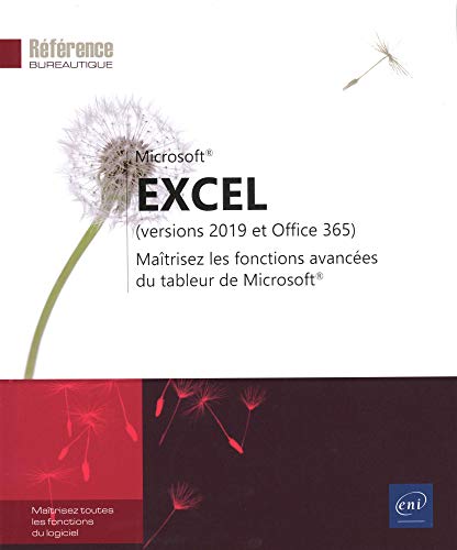 Excel (versions 2019 et Office 365) - Maîtrisez les fonctions avancées du tableur de Microsoft®