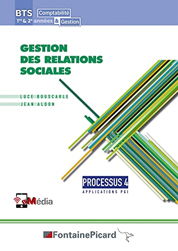 Gestion des relations sociales BTS Comptabilité et Gestion 1re et 2e années: Processus 4, Application PGI