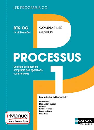 Processus 1 bts cg 1ere annee livre + licence eleve 2015