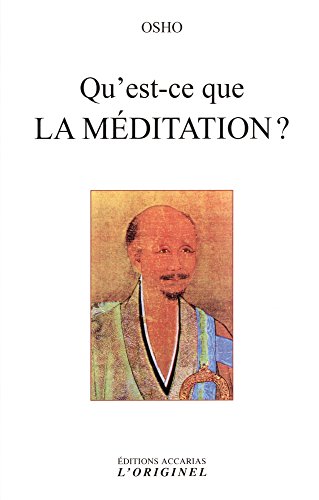 Qu'est-ce que la méditation?