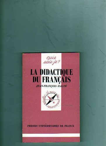 La didactique du français