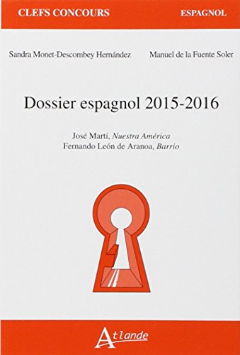 Dossier espagnol 2015-2016