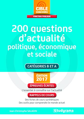 200 questions d'actualité politique, économique et sociale