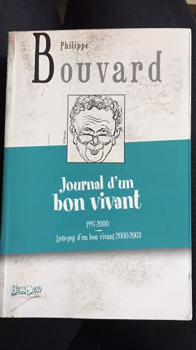 Journal d'un bon vivant Suivi d Auto-psy d'un bon vivant