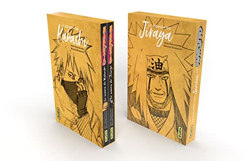 Coffret en 2 volumes : Le roman de Kakashi ; Le roman de Jiraya