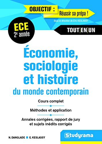 Economie, sociologie, histoire du monde contemporain 2e année ECE