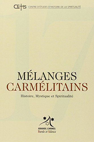 Melanges carmelitains 17