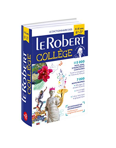 Dictionnaire Le Robert Collège - 11/15 ans - 6e-5e-4e-3e