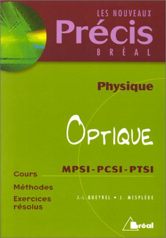 Optique : MPSI-PCSI-PTSI