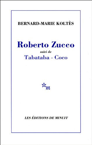 Roberto Zucco suivi de Tabataba - Coco NED
